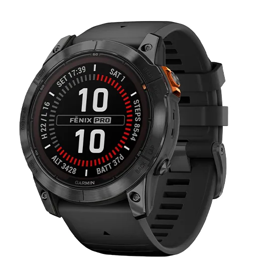Garmin Fenix 7X Pro Solar GPS 51mm Graphite Band