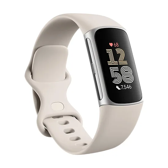 Watch Google Fitbit Charge 6 - Porcelain